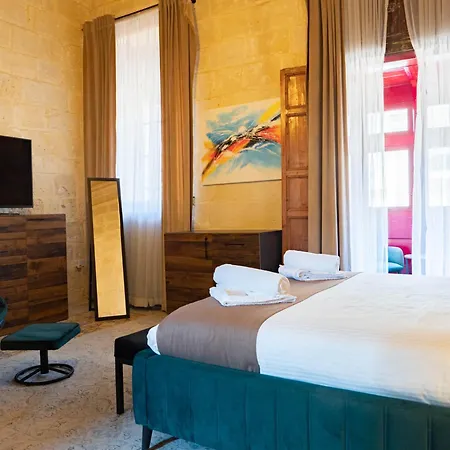 ヴィラ Knights 1500s Palazzino In - Seaview Rooftop Jacuzzi Lounge バレッタ