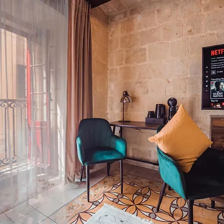 Knights 1500s Palazzino In - Seaview Rooftop Jacuzzi Lounge Villa Valletta